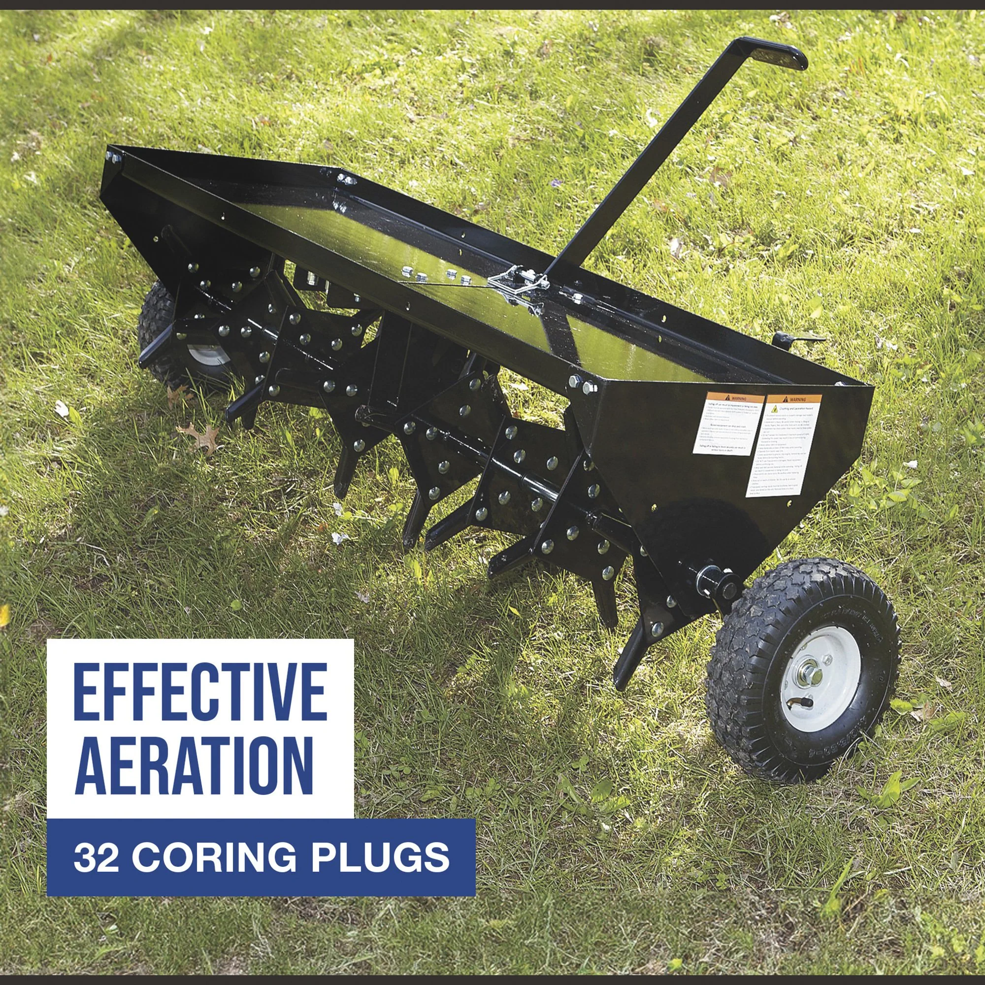 Strongway® Tow Behind Plug Lawn Aerator 48 In. 32 Coring Plugs (49167) - Image 11