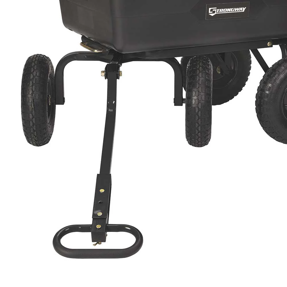 Strongway® Poly Garden Wagon — 1200-Lb Capacity - 6 Cubic Foot Trailer (64409) - Image 2