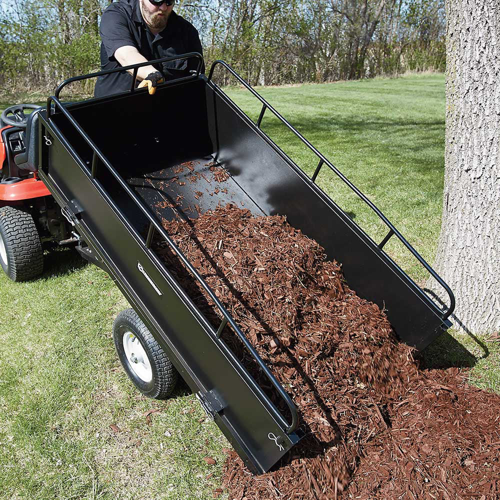 Strongway® Steel ATV Trailer - 1,200-Lb. Capacity - 18 Cubic Foot Trailer (46443) - Image 4
