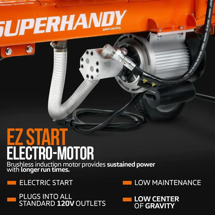 SuperHandy 14 Ton 120V Electric Log Splitter (GUO084) - Image 7