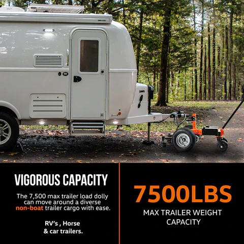 SuperHandy Electric Self-Propelled Trailer Dolly 7500 LBS Max Towing 5500 LBS Max Boat (GUO094) - Image 7