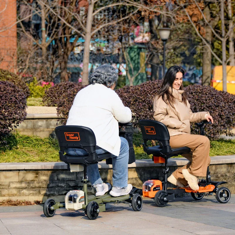 SuperHandy (GUT164) (GUT165) Passport Pro Mobility Scooter - Foldable, 48V 2Ah, 330lbs Load - Image 17
