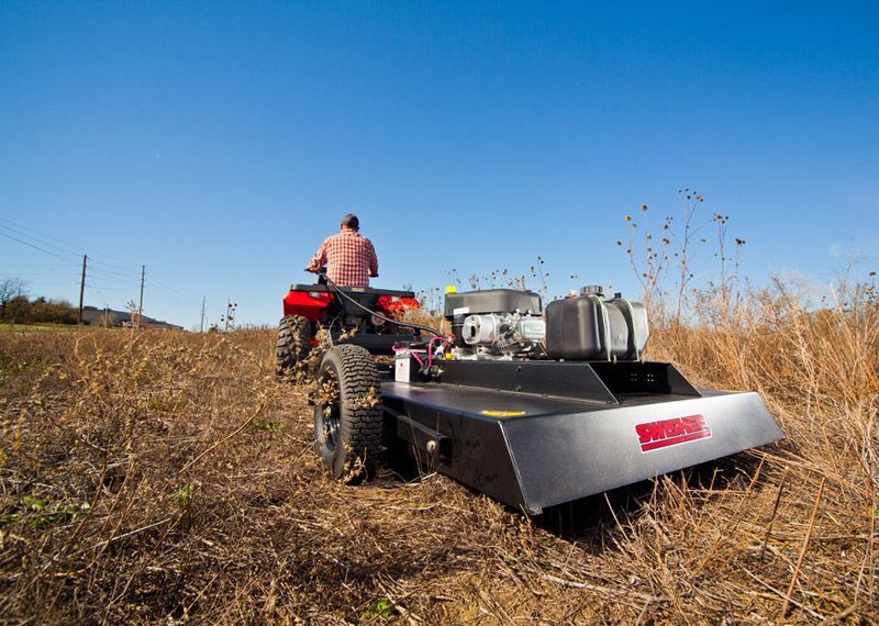 Swisher Country Cut 44 Inch Rough Cut Tow Behind Trail Cutter w/ Electric Start (RC15544BS) - Image 16