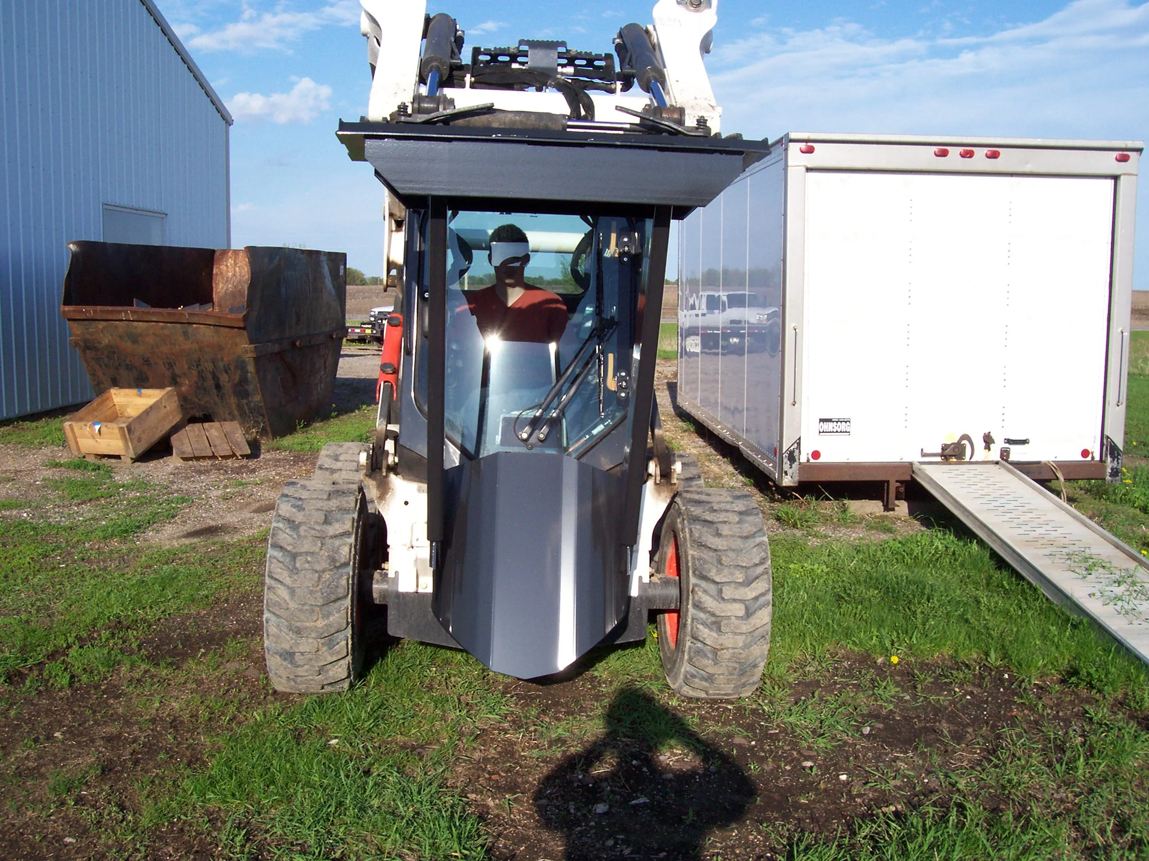TM Spade Blade Skid Steer Attachment - Image 5