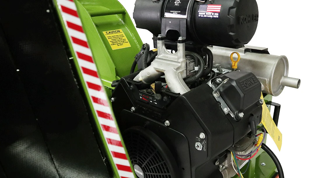 YardBeast (6525KOH) Kohler CH742 747cc 25HP 6.5" Commercial Wood Chipper, The King - Image 9